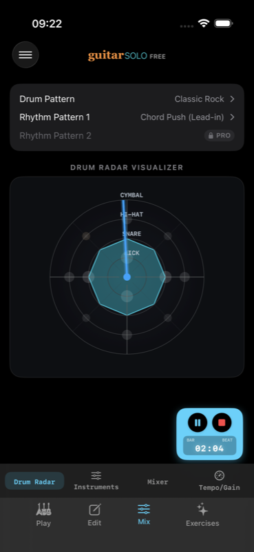 Real-Time Drum Radar Visualizer